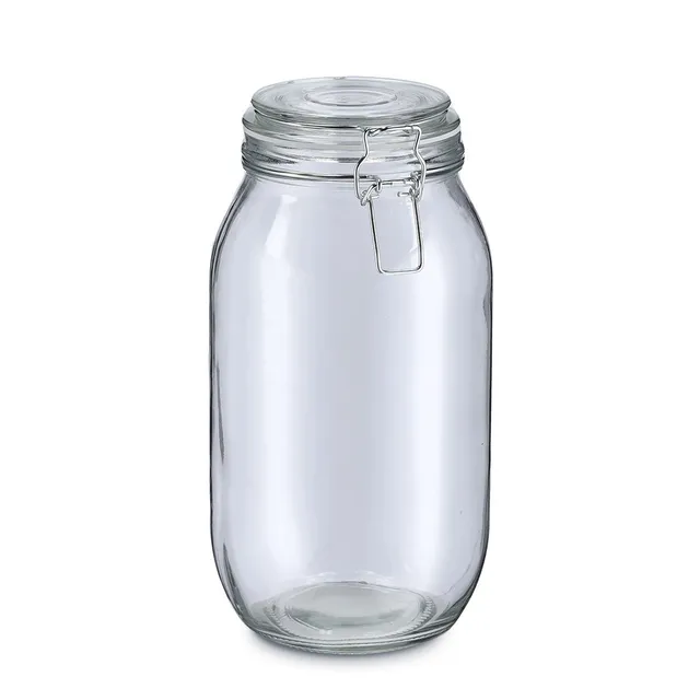 zeller-k-che-vorratsglas-b-gelverschluss-2000-ml-glas image 1