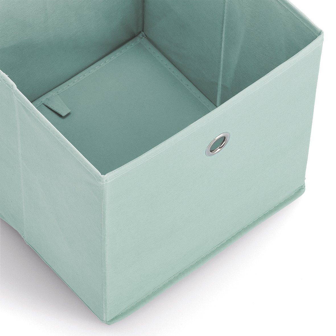 zeller-present-home-aufbewahrungsbox-vlies-mint-faltbar image 3