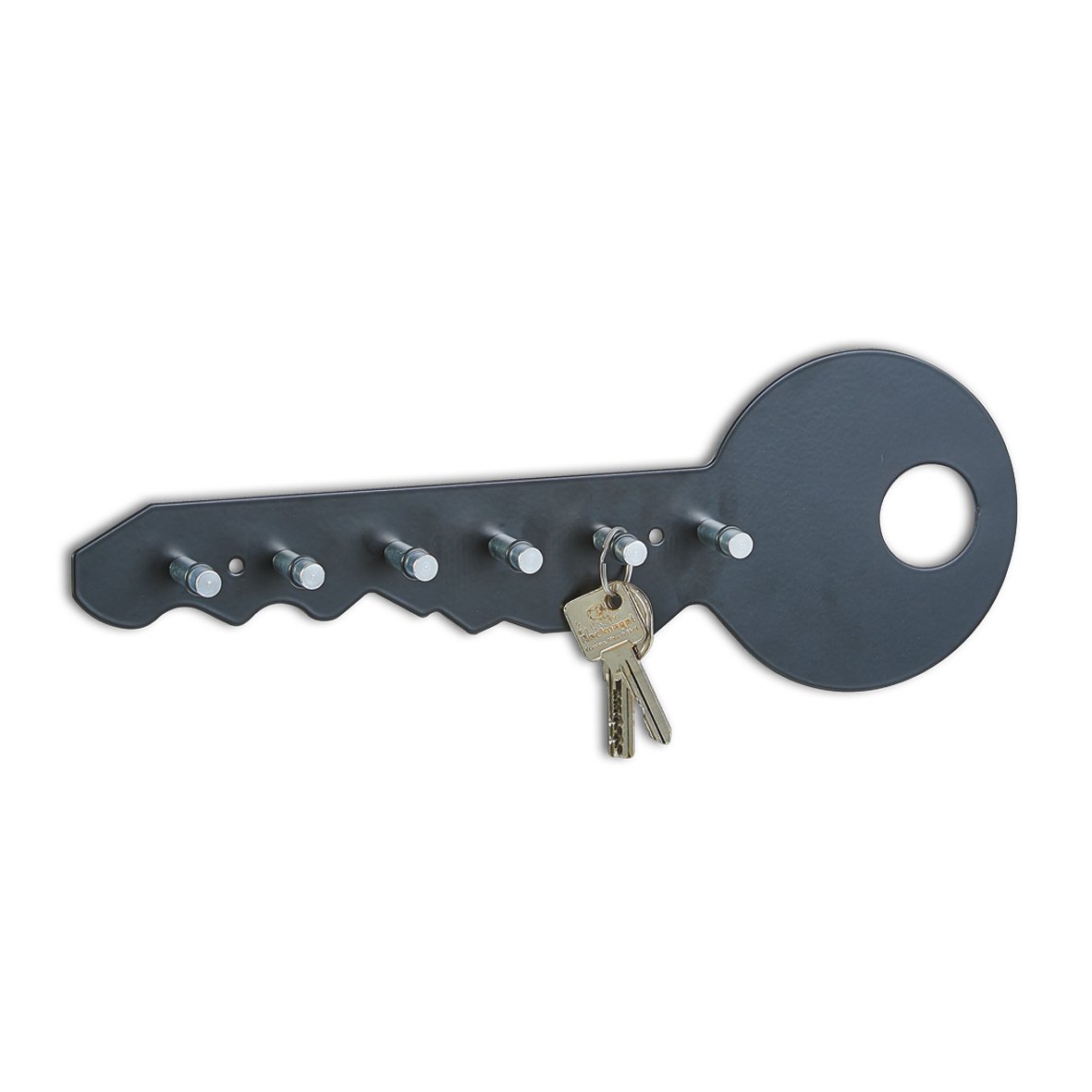 zeller-present-home-living-schl-sselboard-color-schwarz-metall image 1