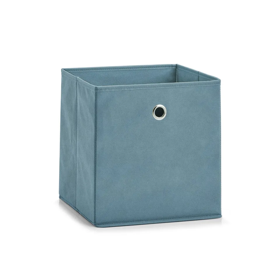 zeller-present-home-living-aufbewahrungsbox-vlies-rauchblau image 1
