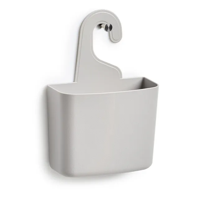 zeller-present-utensilienhalter-m-h-nger-kunststoff-grau image 1