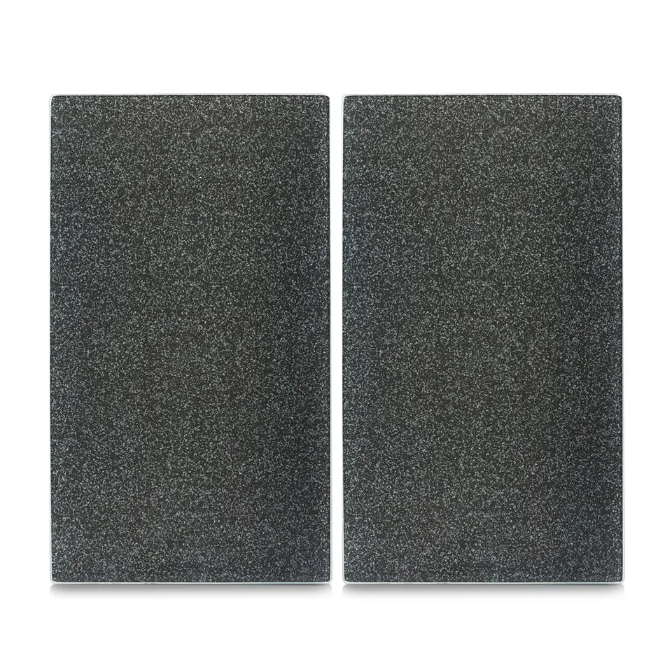 zeller-present-granit-herdabdeckplatten-set-2-tlg-glas image 1