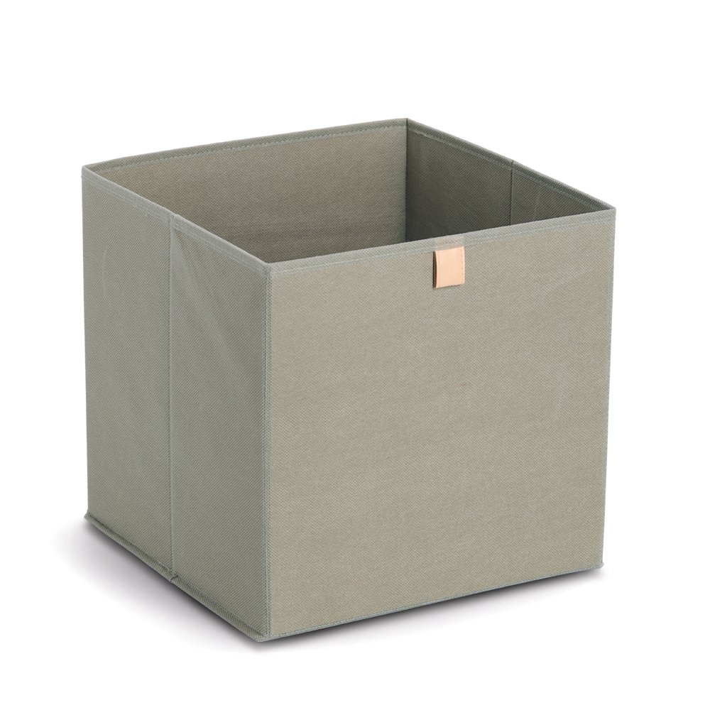 zeller-present-home-aufbewahrungsbox-vlies-khaki-faltbar image 1