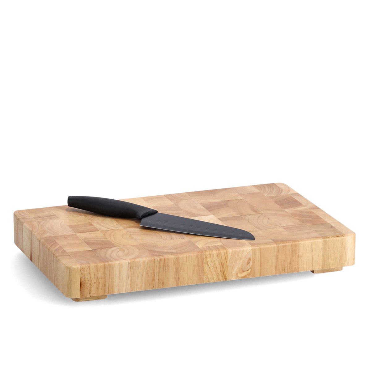 zeller-present-home-hackblock-gummibaum-holz image 3