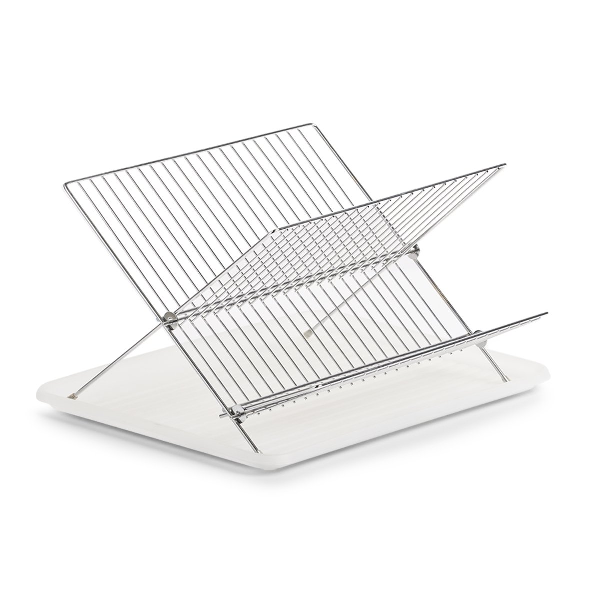 zeller-present-k-che-geschirrabtropfst-nder-metall-wei-abtropfer image 1