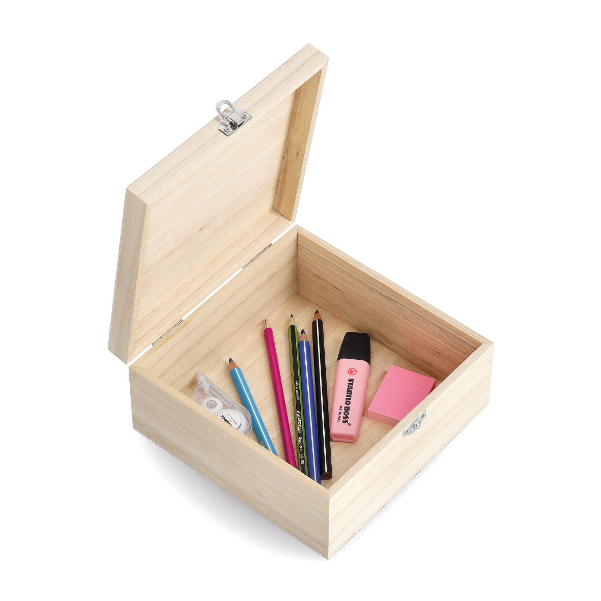 zeller-present-home-living-aufbewahrungsbox-holz-mit-deckel image 2