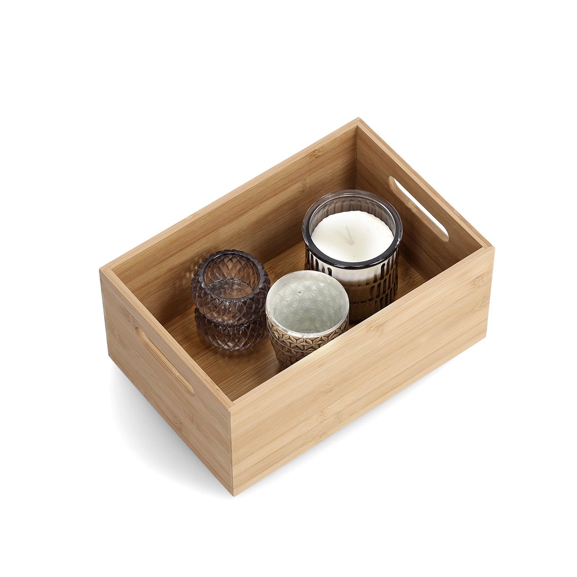 zeller-present-home-living-aufbewahrungskiste-bambus-griffe image 3