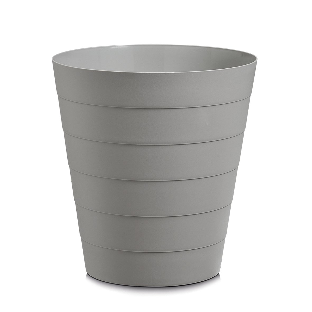 zeller-present-office-abfalleimer-13-5l-grau-kunststoff image 1