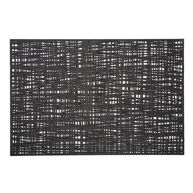 zeller-present-table-platzset-scribble-schwarz-kunststoff image 1
