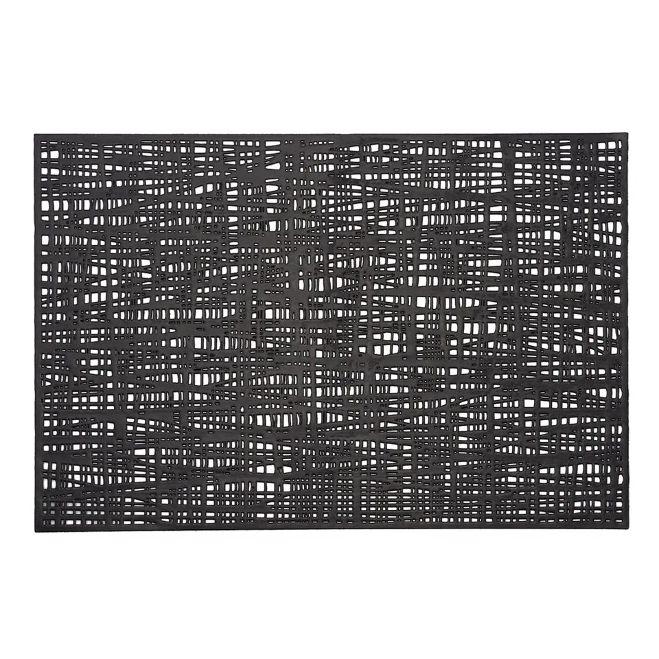 zeller-present-table-platzset-scribble-schwarz-kunststoff image 1
