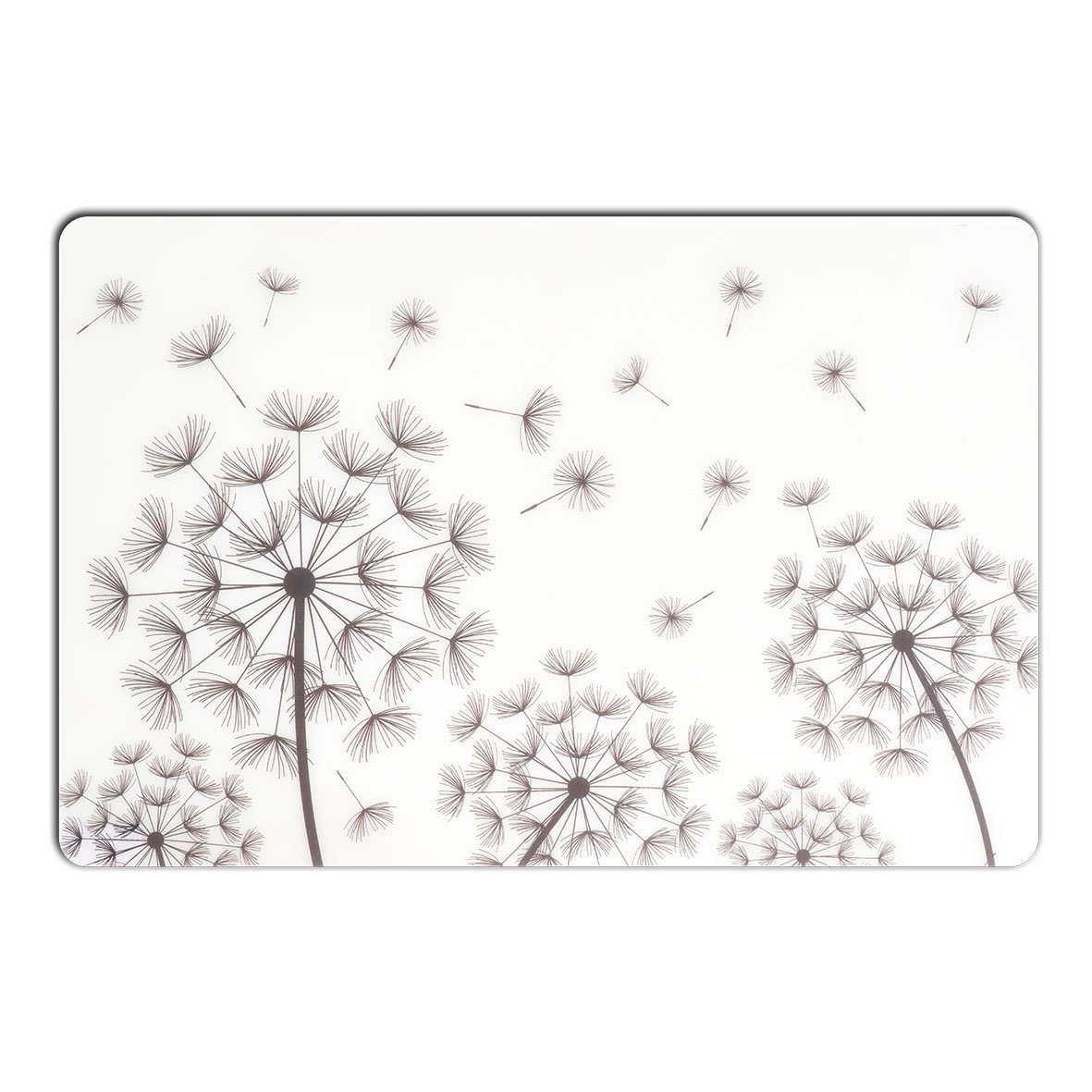zeller-present-pusteblume-platzset-transparent-kunststoff image 1