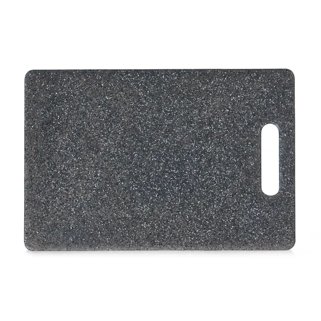 zeller-present-k-che-schneidebrett-granitoptik-kunststoff-mit-griff image 1