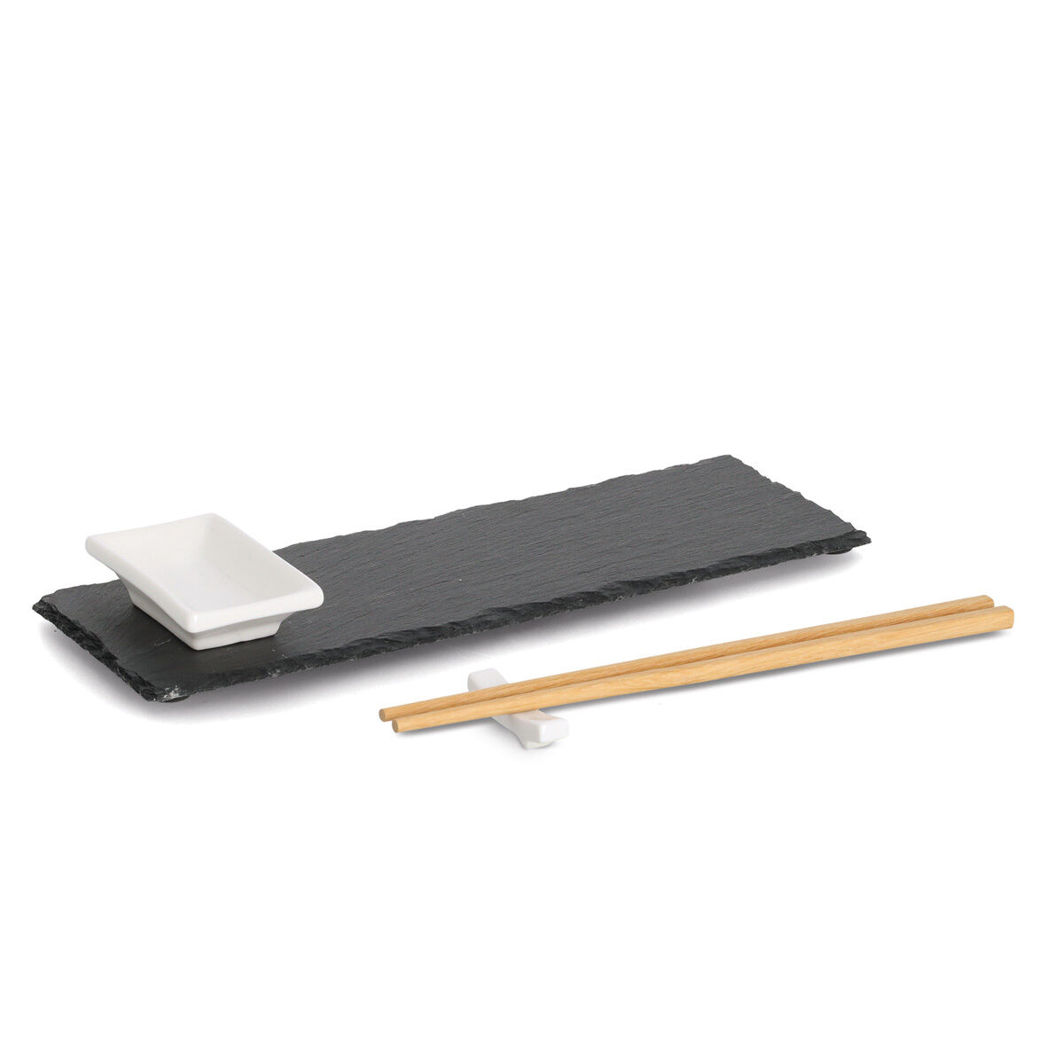 zeller-present-sushi-set-4-tlg-schiefer-keramik-bambus image 4