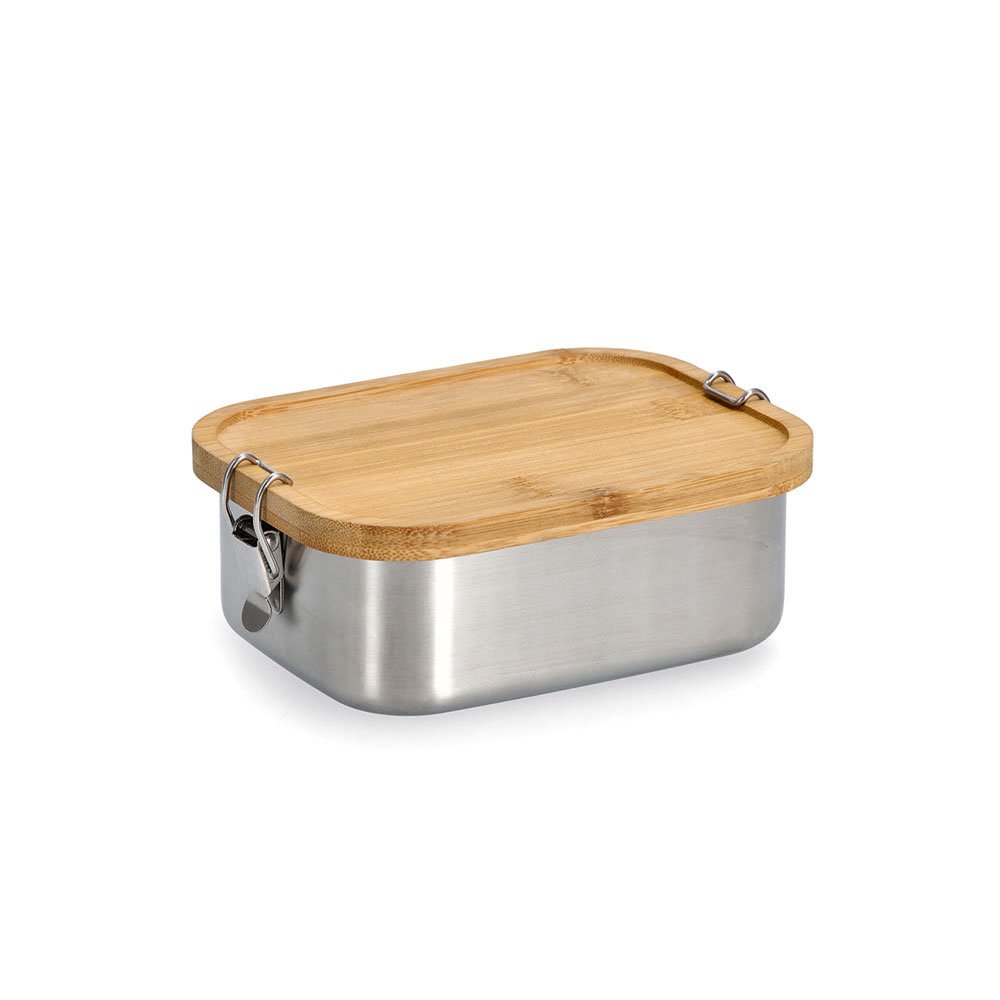 zeller-present-k-che-lunchbox-edelstahl-770-ml-bambus image 1