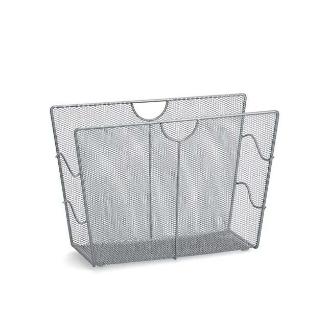 zeller-present-home-living-zeitungsst-nder-mesh-metall-2 image 1