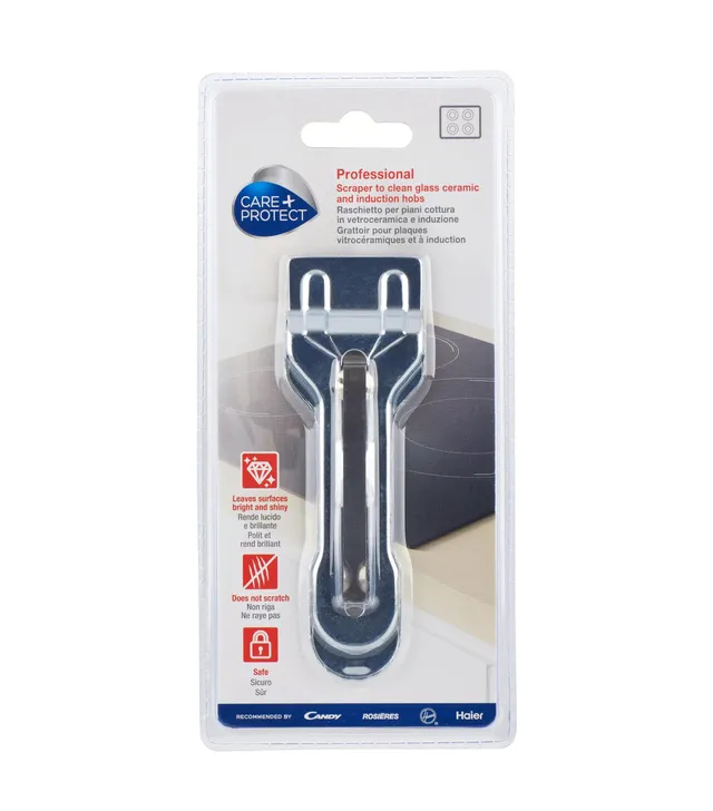 care-protect-kochen-glaskeramik-schaber-edelstahl-klinge image 1