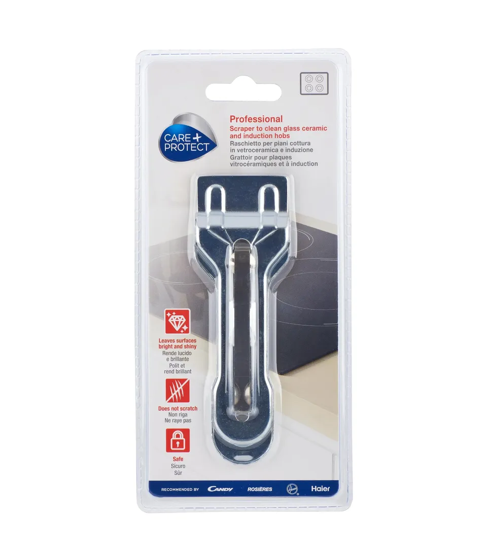 care-protect-kochen-glaskeramik-schaber-edelstahl-klinge image 1