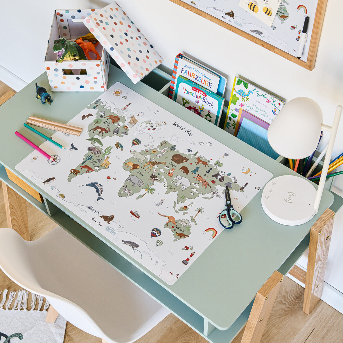 zeller-present-office-world-schreibtischunterlage-kunststoff-abwischbar image 4