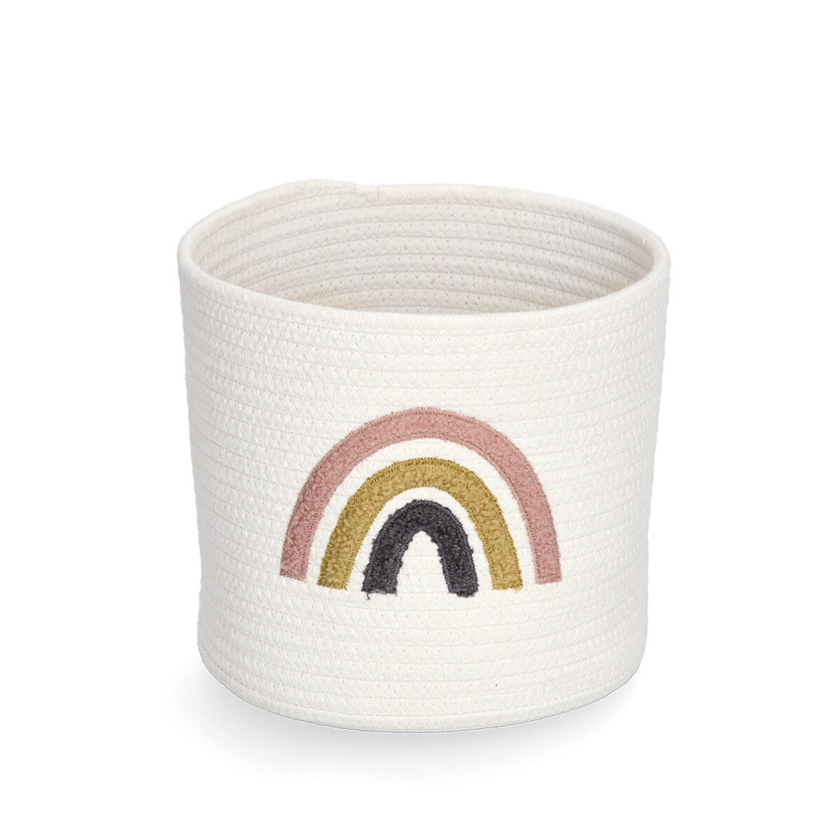 zeller-present-rainbow-aufbewahrungskorb-baumwolle image 1