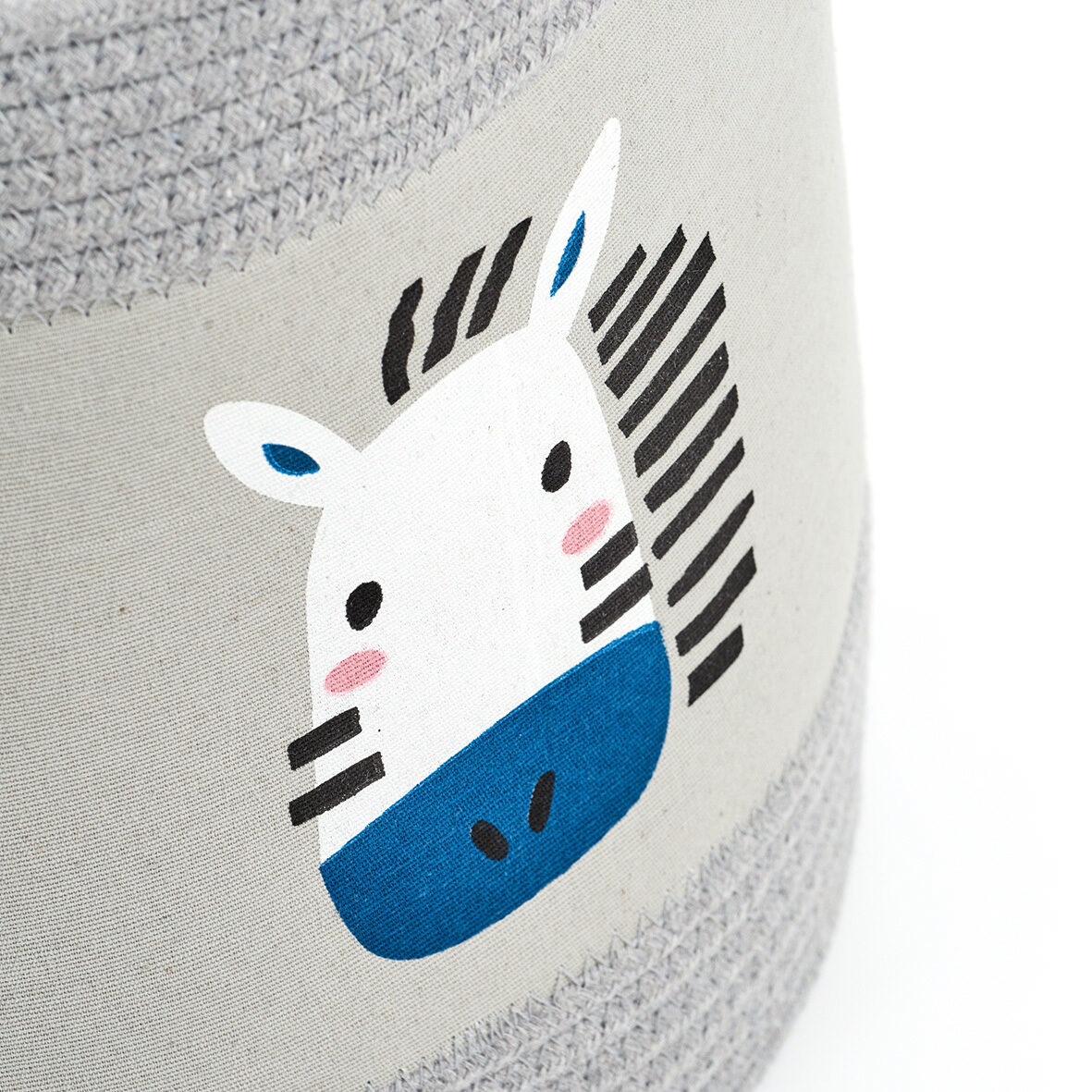 zeller-present-aufbewahrungskorb-zebra-baumwolle-kinder image 3
