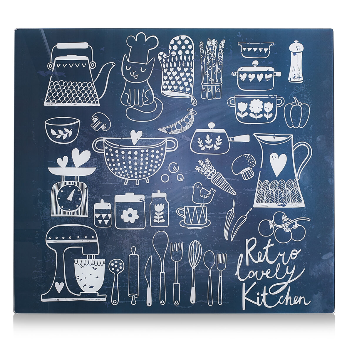 zeller-present-lovely-kitchen-herdabdeckung-glas image 1