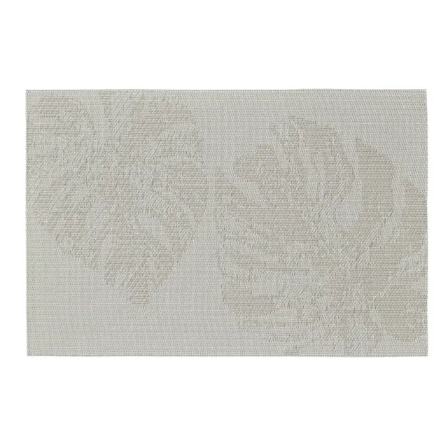 zeller-present-table-platzset-monstera-blatt-beige-kunststoff image 1