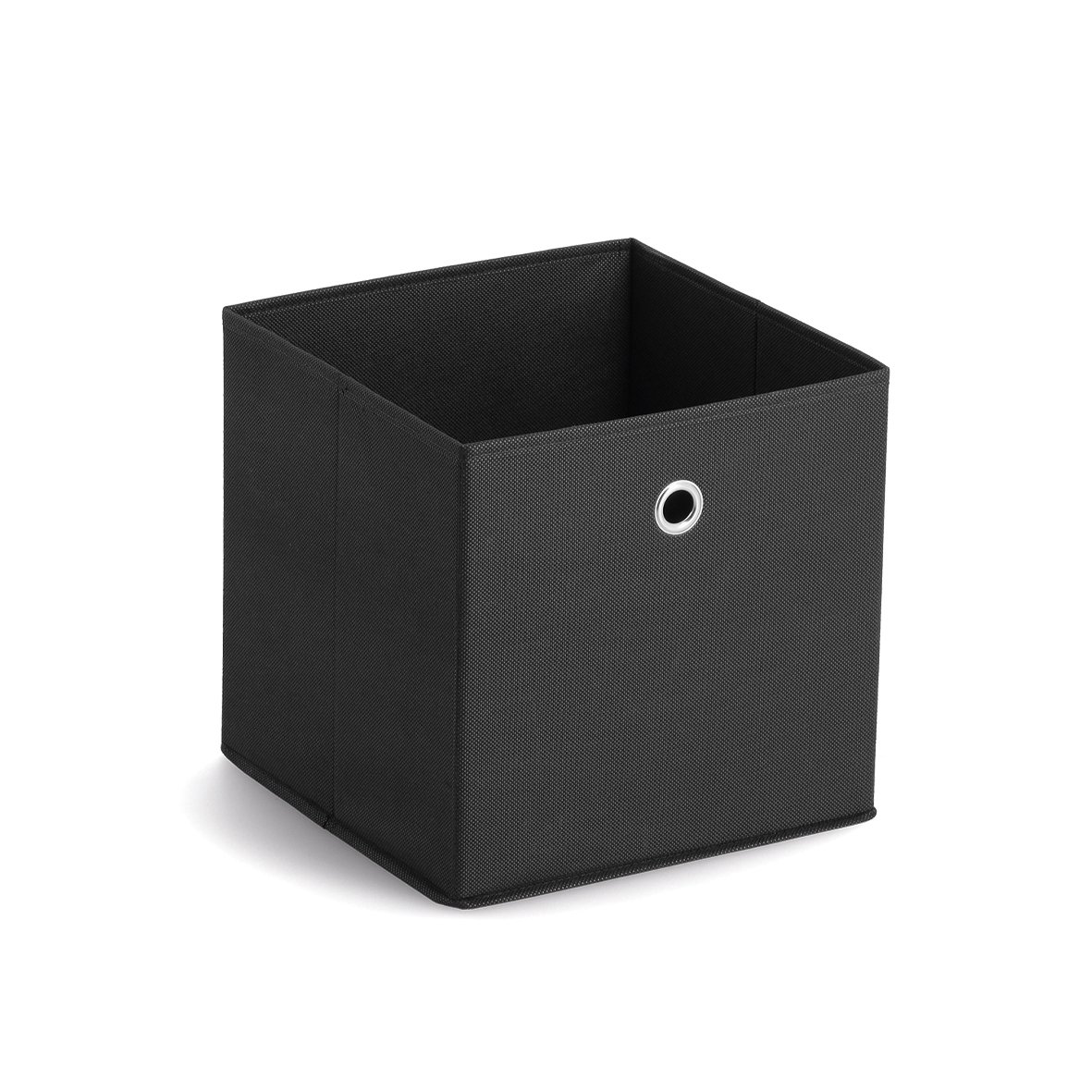 zeller-present-home-aufbewahrungsbox-vlies-schwarz-faltbar image 1