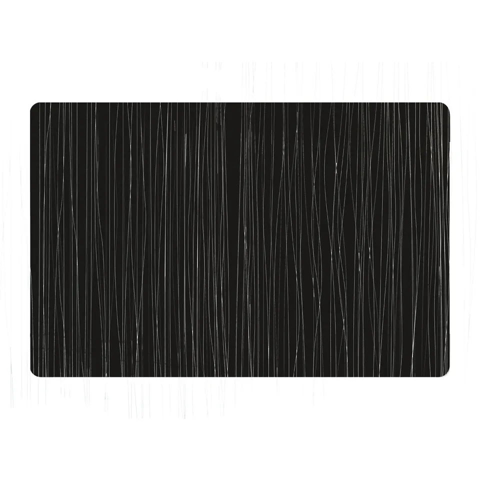 zeller-present-table-platzset-metallic-kunststoff-schwarz image 1