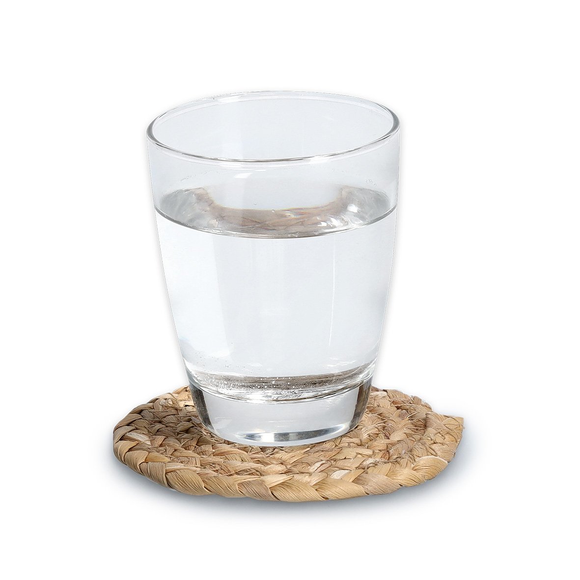 zeller-present-table-glasuntersetzer-wasserhyazinthe-natur-12-cm image 3