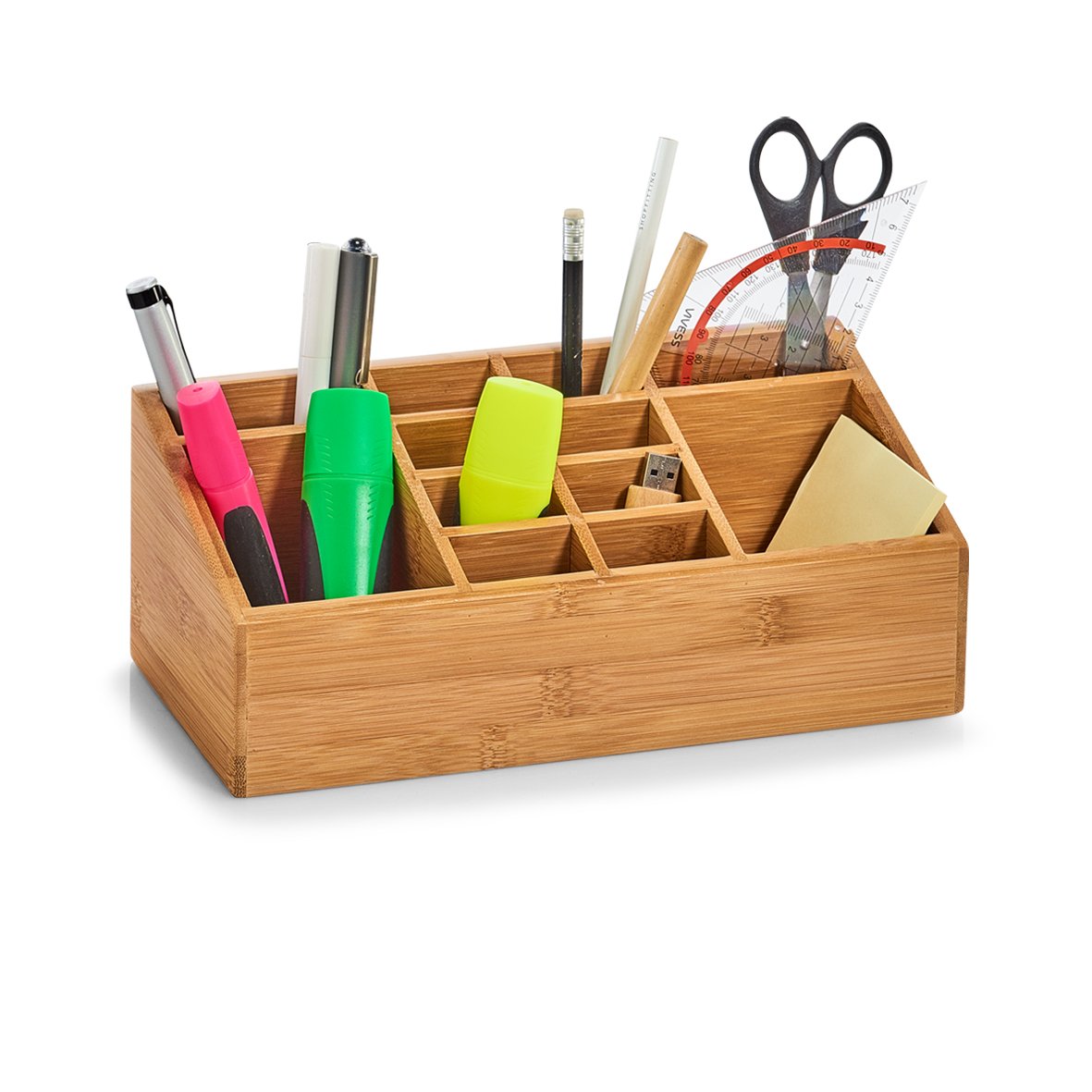 zeller-present-home-living-organizer-12-f-cher-bambus image 3