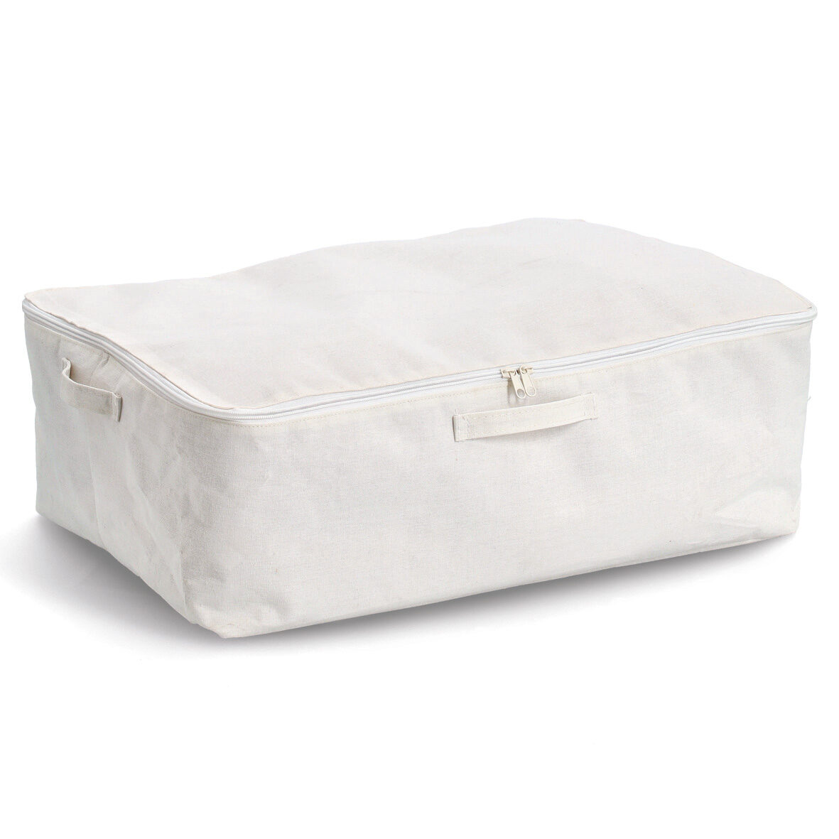zeller-present-home-aufbewahrungsbox-polyester-creme-rei-verschluss image 1