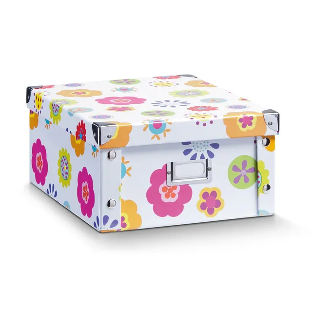 zeller-present-kids-aufbewahrungsbox-pappe-mit-deckel image 1
