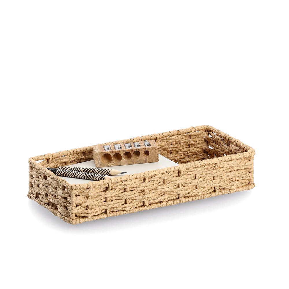zeller-home-living-utensilien-organizer-papiergeflecht image 2