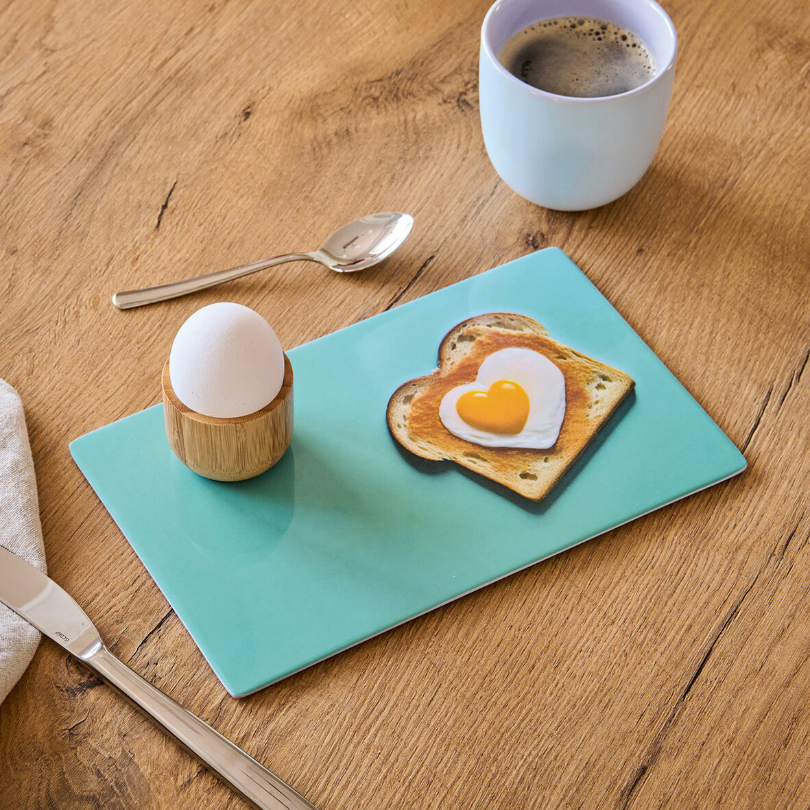zeller-present-k-che-fr-hst-cksbrettchen-happy-toast-melamin image 5