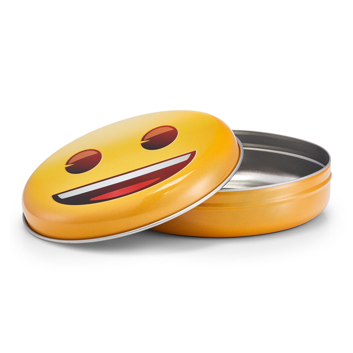 zeller-present-home-living-box-smiley-metallbox-gelb image 2