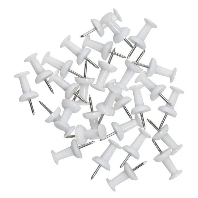 zeller-present-office-push-pins-set-pinnnadeln-25-tlg-wei image 1