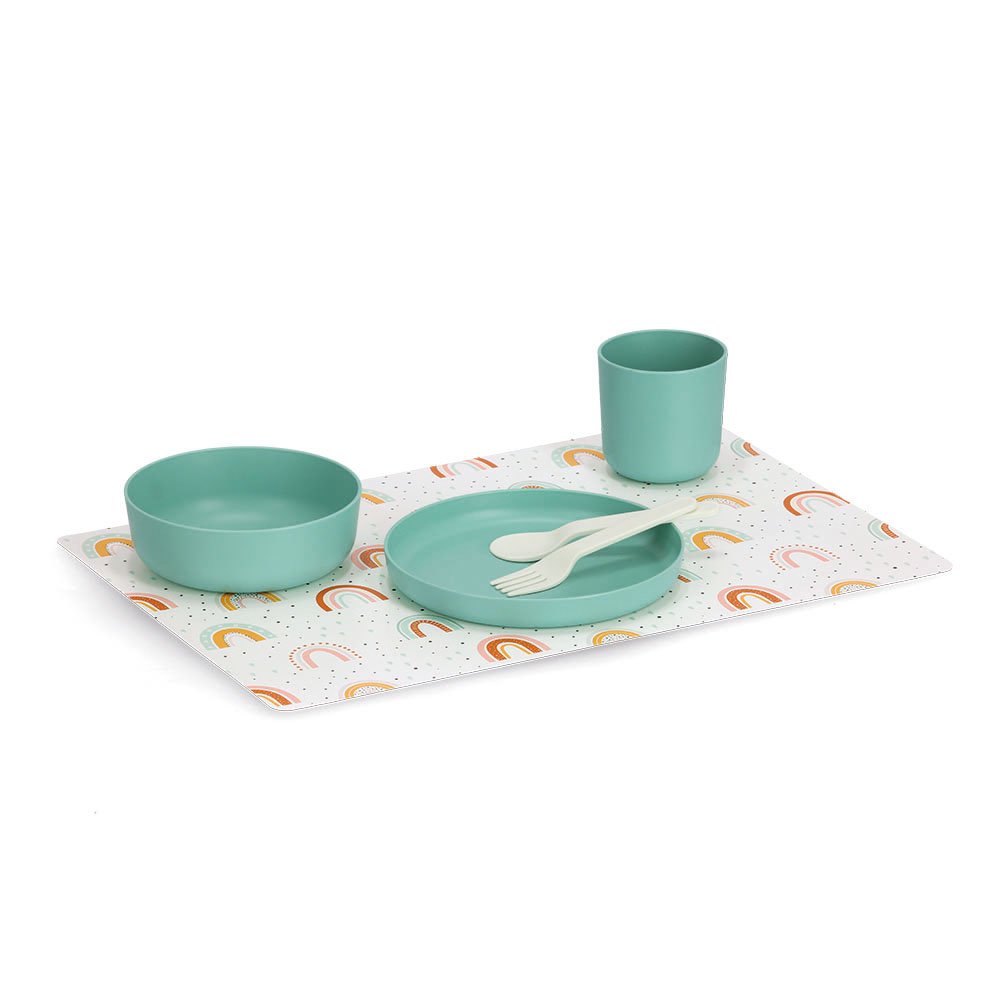 zeller-present-table-platzset-rainbow-kunststoff-kinder image 3