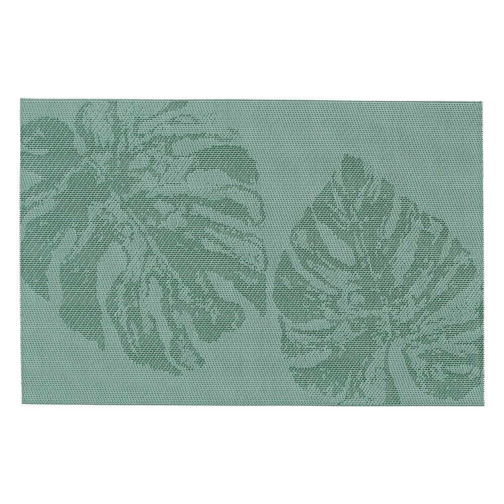 zeller-present-table-platzset-monstera-blatt-kunststoff-gr-n image 1