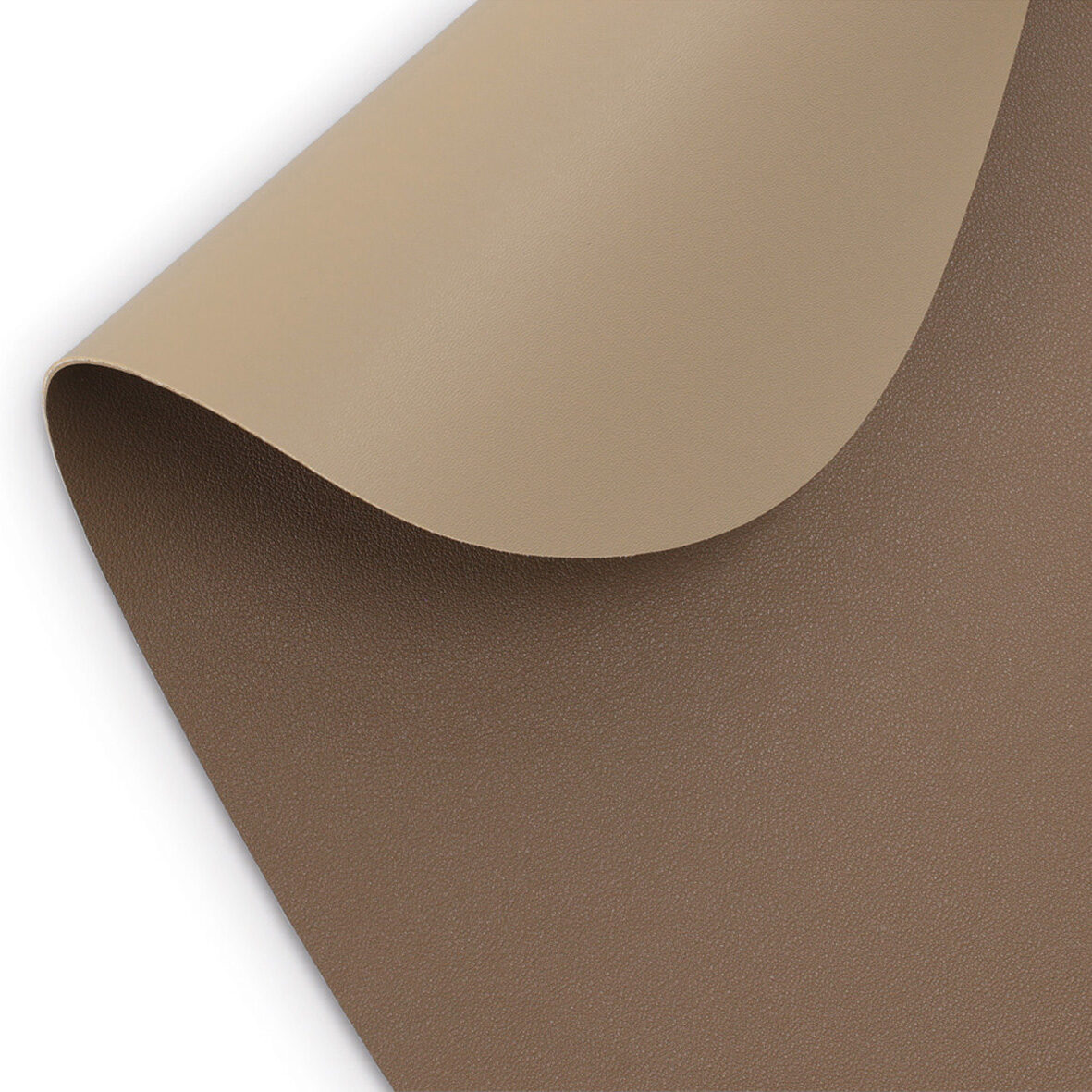 zeller-present-2-tone-platzset-kunstleder-beige-braun image 2