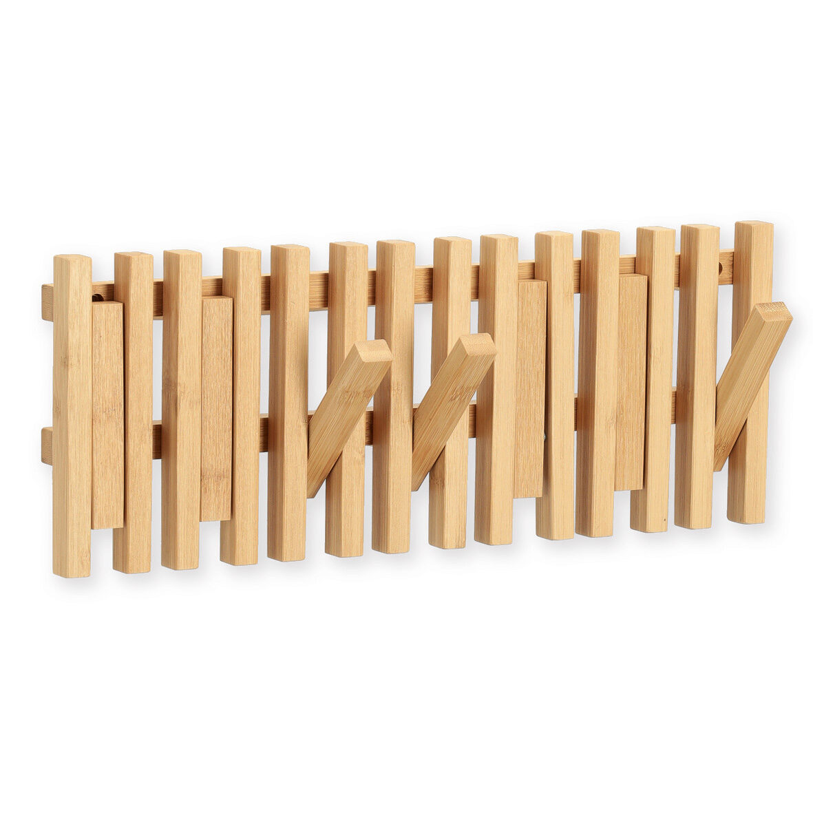 zeller-present-home-living-wandgarderobe-bambus image 3