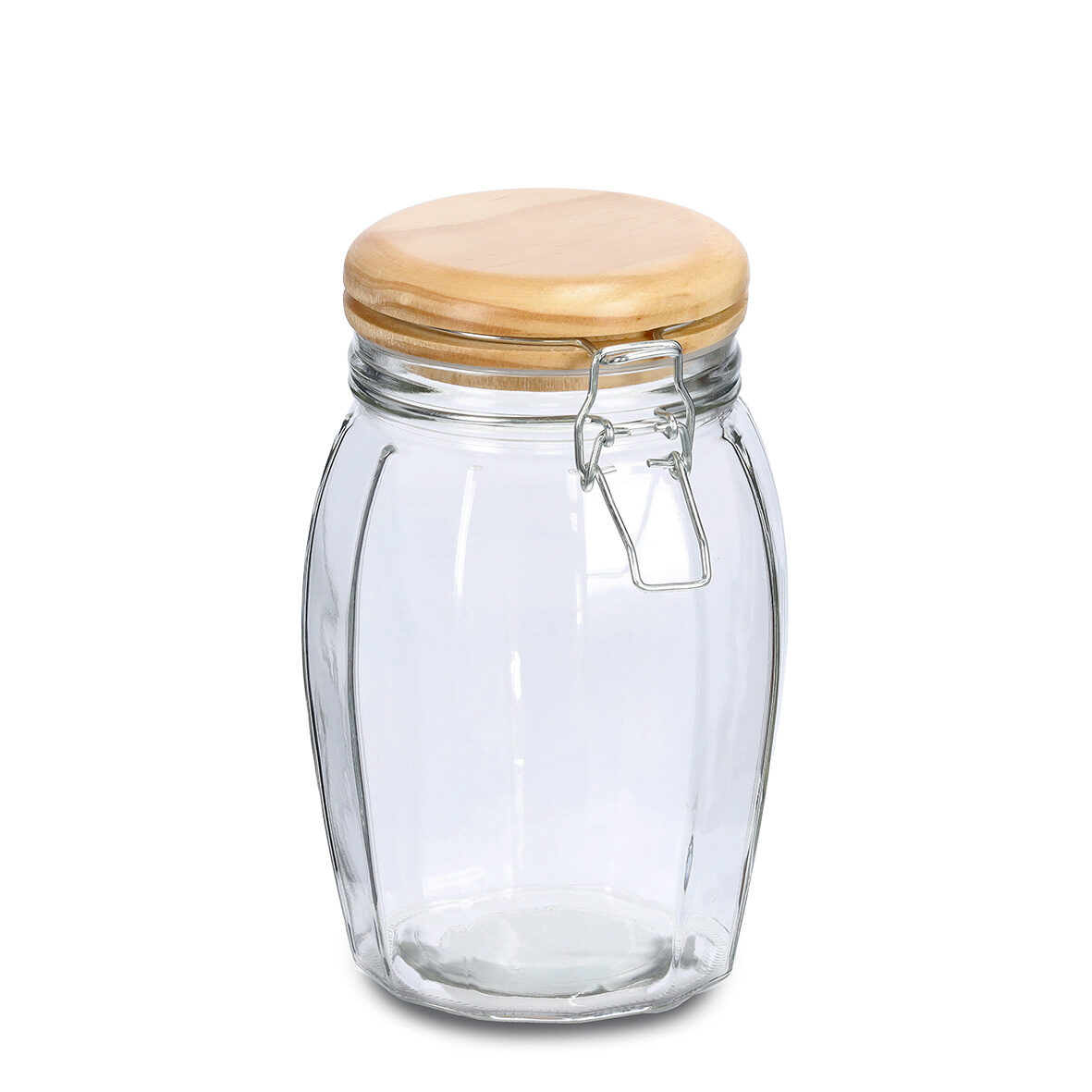 zeller-k-che-vorratsglas-b-gelverschluss-1200-ml-kiefer image 1
