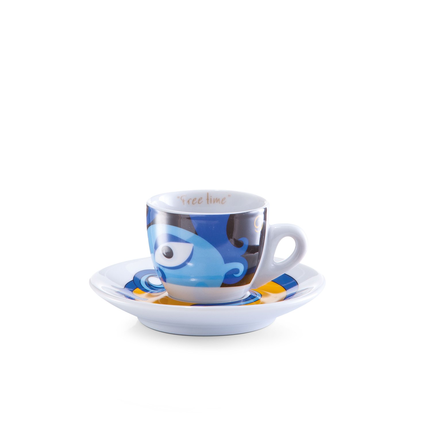 zeller-present-magic-eyes-espresso-set-porzellan-12-tlg-bunt image 2