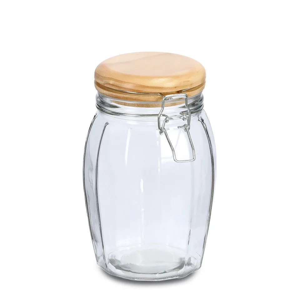 zeller-k-che-vorratsglas-b-gelverschluss-1200-ml-kiefer image 1