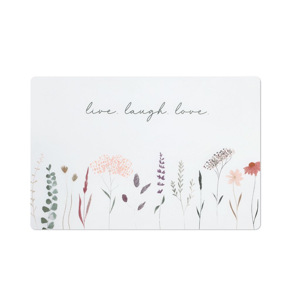 zeller-present-table-platzset-flowers-kunststoff-floral image 1