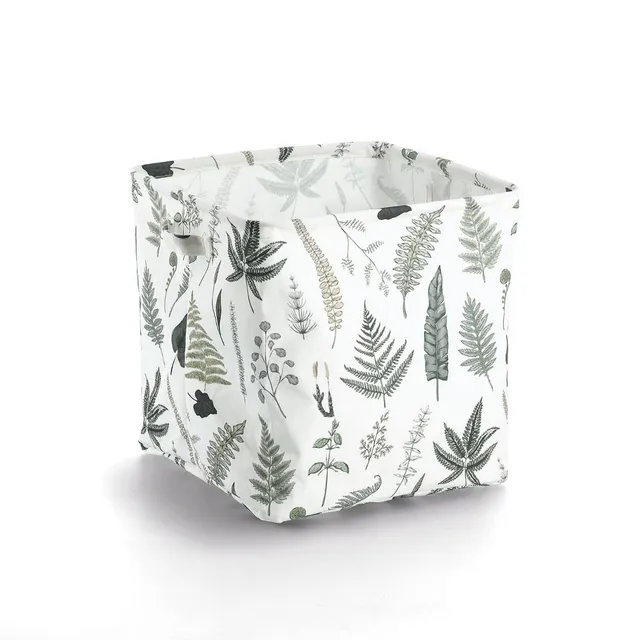 zeller-present-home-aufbewahrungskorb-polyester-baumwolle-mit-griffen image 1