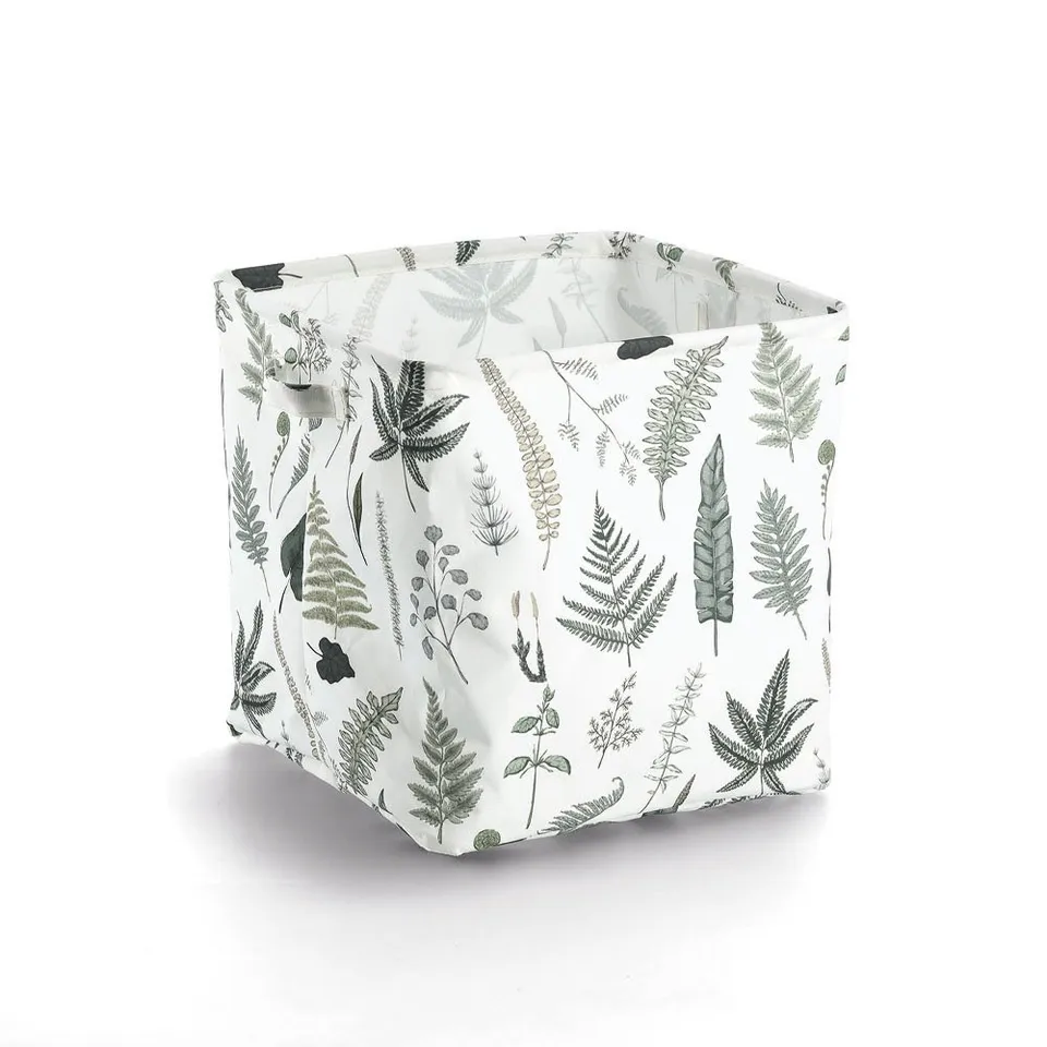 zeller-present-home-aufbewahrungskorb-polyester-baumwolle-mit-griffen image 1