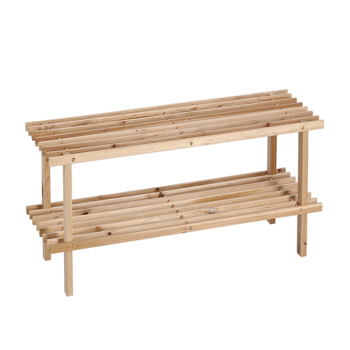 zeller-present-home-living-schuhregal-kiefer-2-ablagen-f-r-6-paar image 1