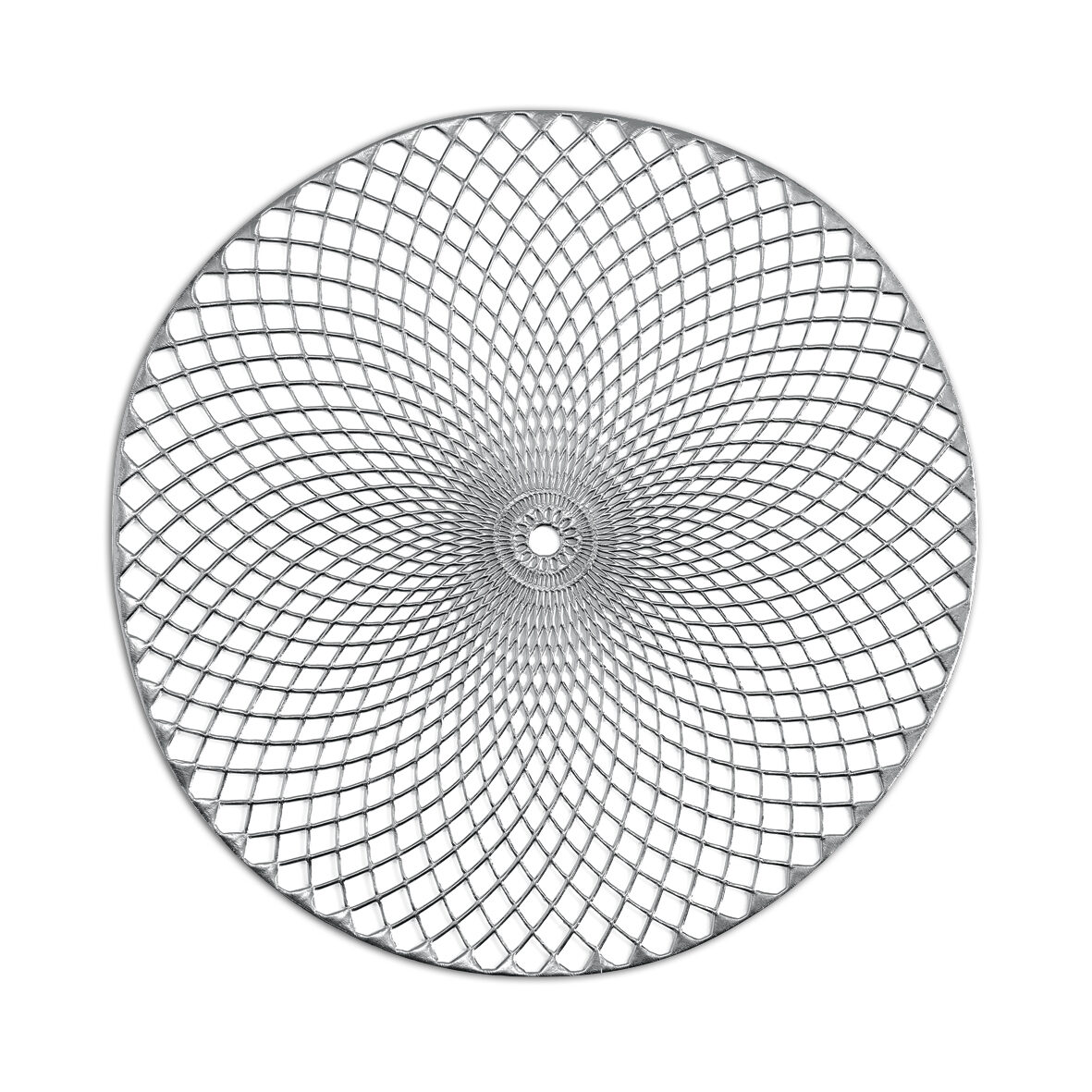 zeller-present-table-platzset-mandala-6er-silber-pvc image 2