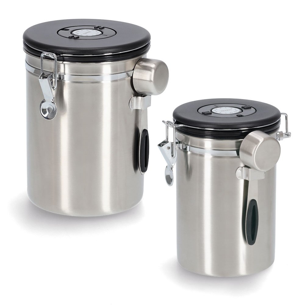 zeller-present-kaffeedose-1700-ml-edelstahl-mit-l-ffel image 8