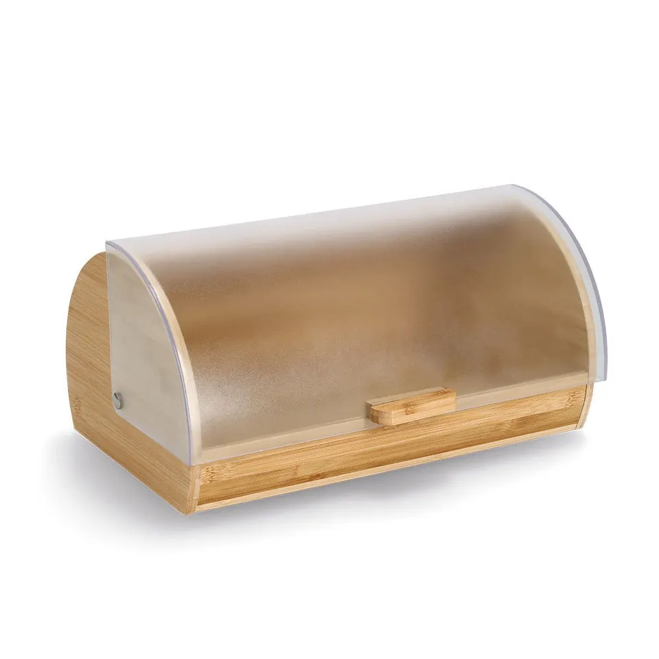 zeller-present-k-che-brotkasten-bambus-brotbox-transparenter-deckel image 1